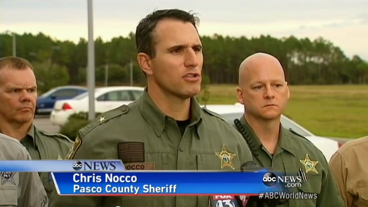 Sheriffen i Pasco County kallade situationen "galen". 